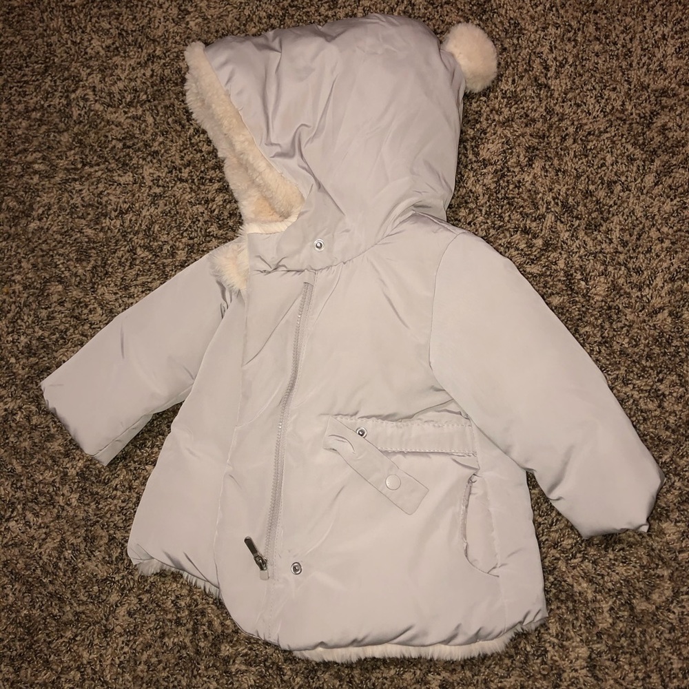 Zara coat 9/12